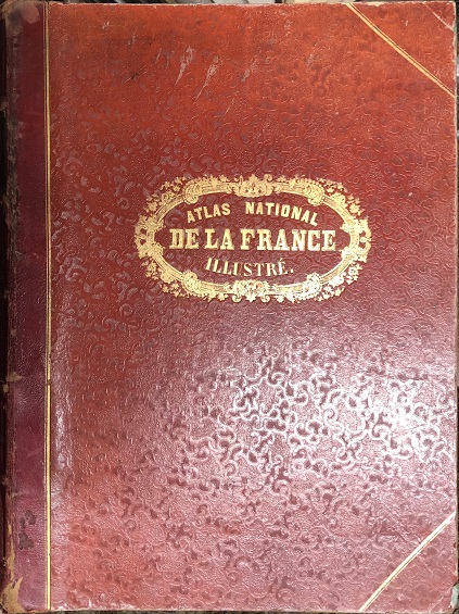 Atlas National Illustree des 86 Departements et des Possessions De La France.