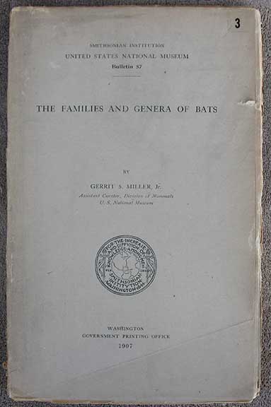 The Families and Genera of Bats.