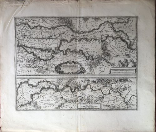 Tractus Rheni et Mosae totusq. Vahalis 'a Rhenoberca Gorcomium usque cum terris adjacentibus ducatus Cliviae.