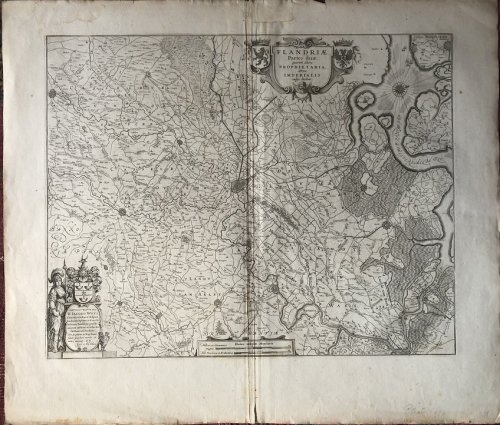 Flandriae Partes Duae quarum altera Proprietaria, altera Imperialis vulgo dicitur.