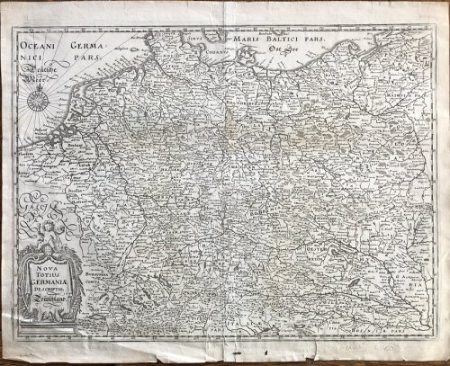 Nova Totius Germaniae Descriptio Teutschland.