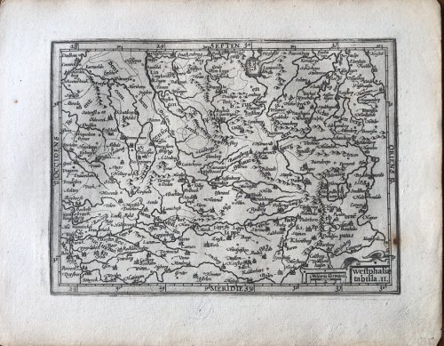 Westphaliae tabula. II.