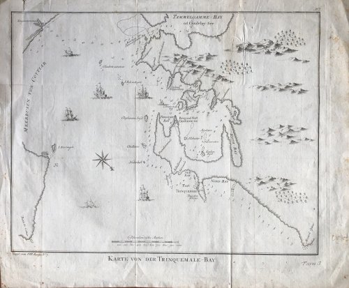Karte von der Trinquemale-Bay