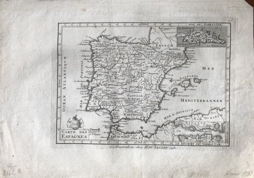 Image for Carte des Espagnes. Carte des Espagnes.