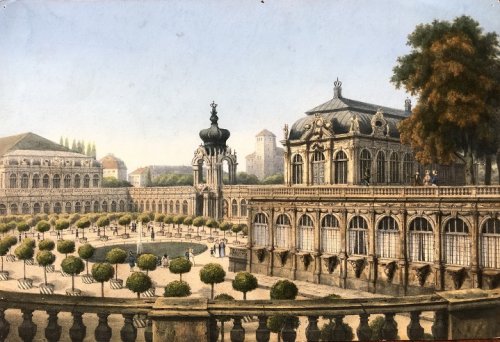 Dresden. Der Zwinger / Le Zwinger.