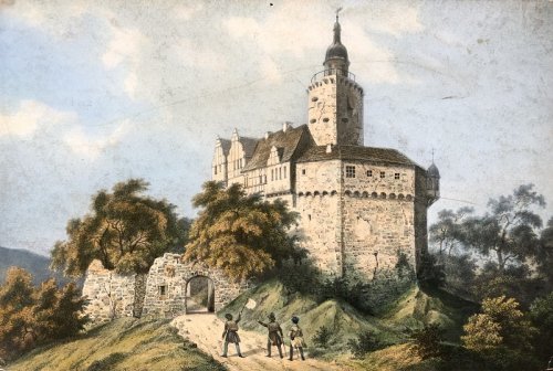 Der Harz. No. 4. Falkenstein / Falkenstein.