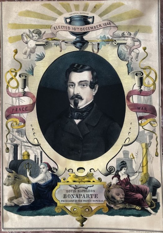 Louis Napoleon Bonaparte. President Of The French Republic.