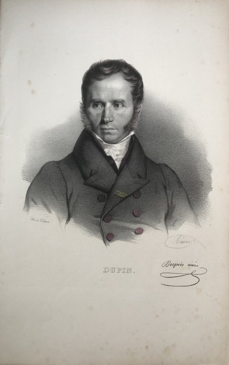 DUPIN. [Portrait of Andr Marie Jean Jacques Dupin]