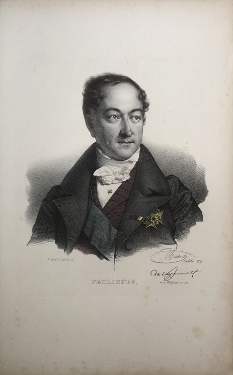 PEYRONNET. [Portrait of Pierre-Denis, Comte de Peyronnet]