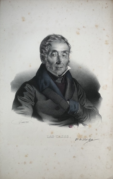 LAS-CASES. [Portrait of Emmanuel, comte de Las Cases]