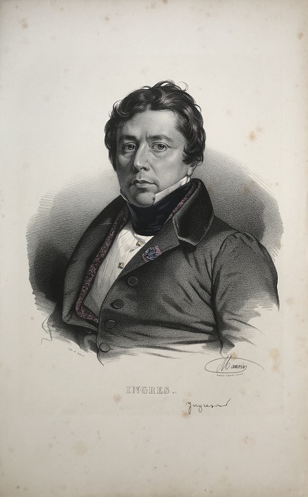 INGRES. [Portrait of Jean-Auguste-Dominique Ingres]