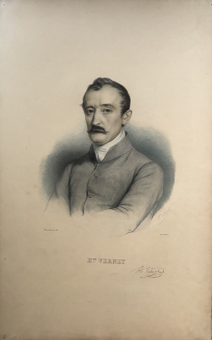 Hce. VERNET. [Portrait of Horace Vernet]