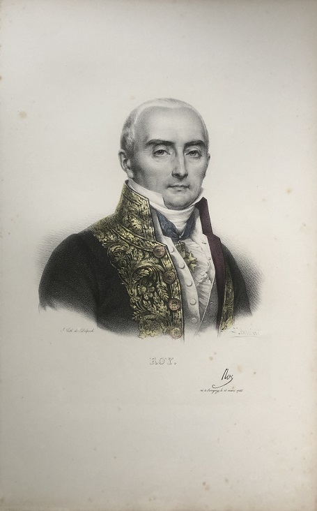 ROY. [Portrait of Antoine Roy]
