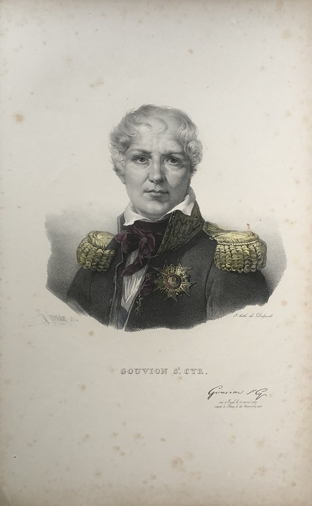 GOUVION St. CYR. [Portrait of Laurent de Gouvion Saint-Cyr]