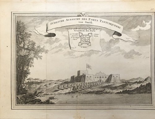 Sudliche Aussicht Des Forts Tantumquerri von Smith.