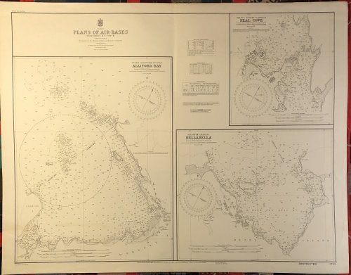 Plans Of Air Bases. (Northern B.C. Coast).