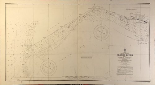 British Columbia. Fraser River. Sheet 1. Sand Heads to Steveston.
