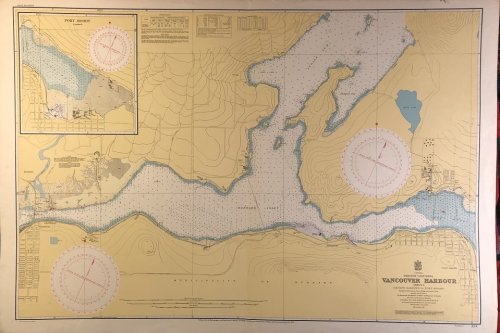 British Columbia. Vancouver Harbour. Sheet 3 (Second Narrows to Port Moody).