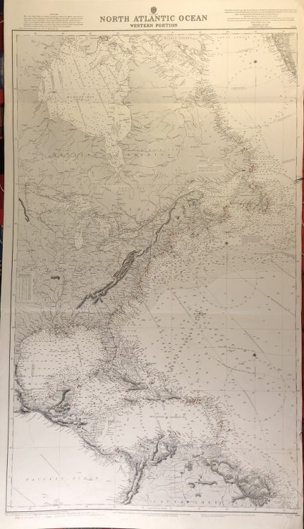 North Atlantic Ocean. Western Portion.