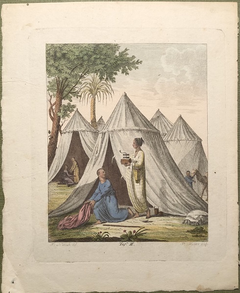 Wohnung und Verheirathung der Araber. [Marriage and housing of the Arabs].