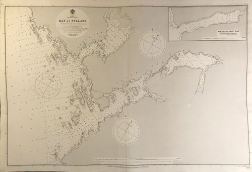 Alaska. Chatham Strait. Bay of Pillars. From the latest United States Government Chart, 1907.