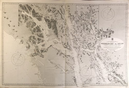 North America - West Coast. Alaska - Alexander Archipelago. Windham Bay to Icy Pt. Stephens Passage and Lynn Canal. From the Latest United States Government Surveys.