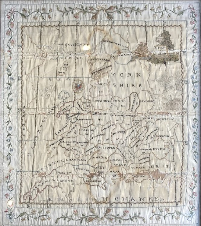 A Map of England.