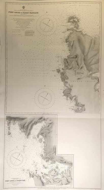 British Columbia. Queen Charlotte Islands - Graham Island. Port Louis to Parry Passage. [Haida Gwaii]