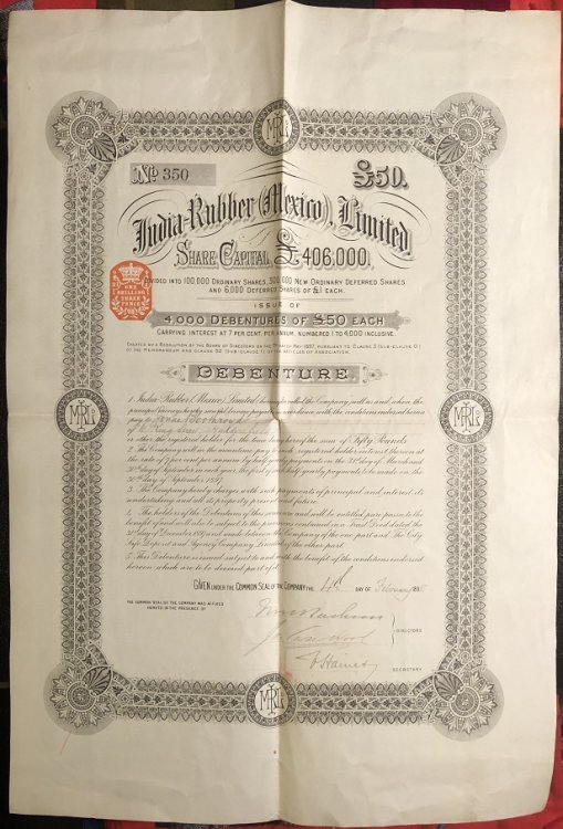 India-Rubber (Mexico), Limited.