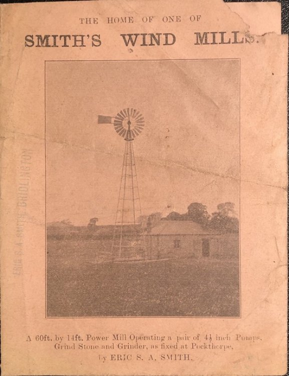 The Home of one of Smith's Wind Mills.