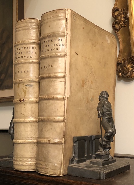 Joh. Lud. Gotfridi. Historische Chronyck, Vervattende De Gedenkwaardighste Geschiedenissen voorgevallen van 't begin des Werelts tot op 't Jaar 1660. En dat Na de verdeelingh der vier Monarchien, en by-gevoeghde Jaar-Reekeningh in goede schikkingh gebracht, en in twe Deelen verdeelt. Uyt 't Hooghduy