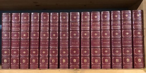 The Life and Works of Alfred Lord Tennyson. In Fourteen Volumes.