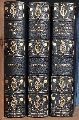 The Works of William H. Prescott. Aztec Edition.