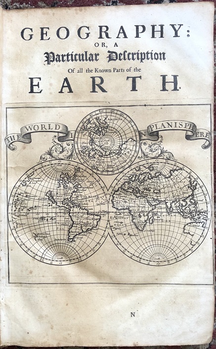 Thesaurus Geographicus. A New Body of Geography: Or, A Compleat Description of the Earth. Containing I. By way of Introduction, The General Doctrine of Geography . Collected with great Care from the most approv'd Geographers and Modern Travellers and Discoveries, by several Hands. With an Alphabetic
