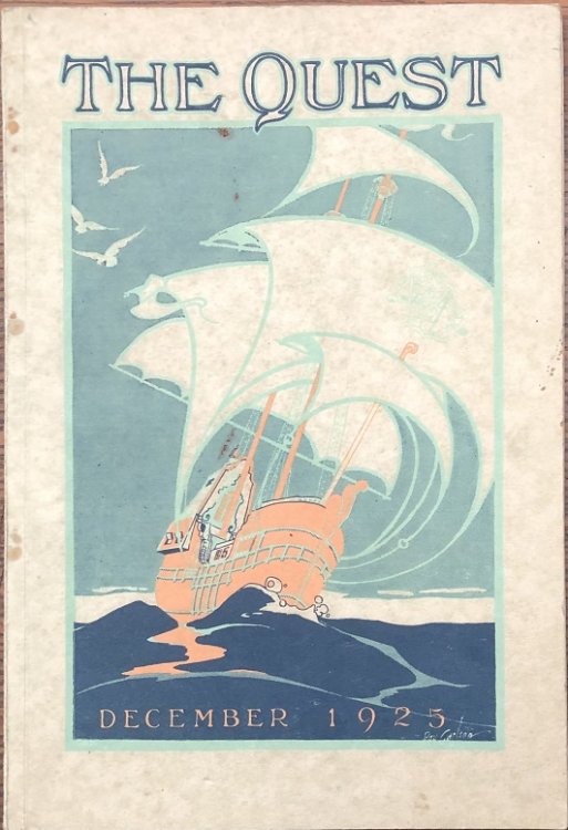 The Lost Tapestry (in) The Quest. December 1925.