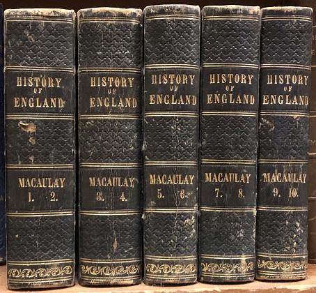 The History of England from The Accession of James The Second.
