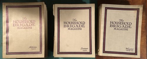 Household Brigade Magazine. A run of 21 issues in original wrappers.
