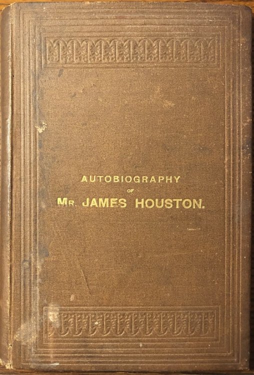 Autobiography of Mr. James Houston. Scotch Comedian. Illustrated by J.M. Hamilton.