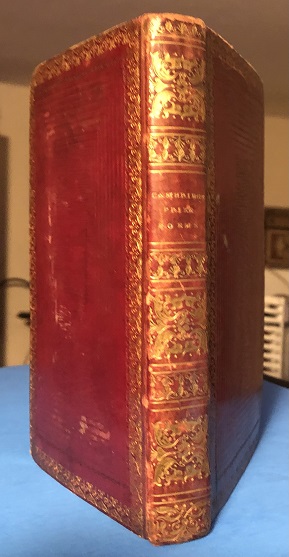 CAMBRIDGE PRIZE POEMS: Being a Complete Collection of the ENGLISH POEMS Which Have Obtained The Chancellor's Gold Medal in the University of Cambridge. Third Edition, Considerably Enlarged.