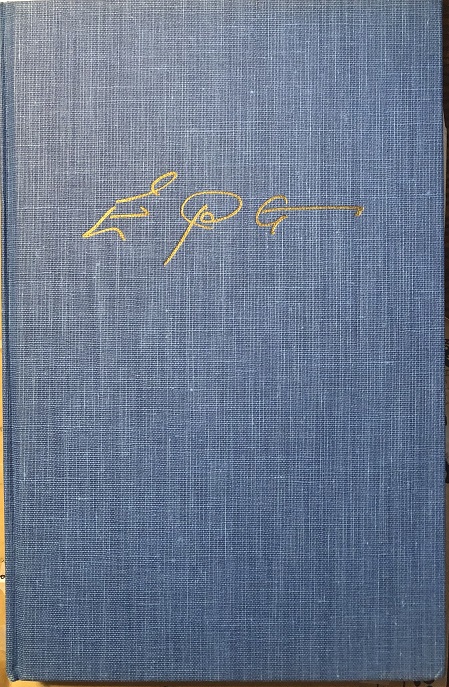 E.P.G. Poems by Ed Gottlieb.