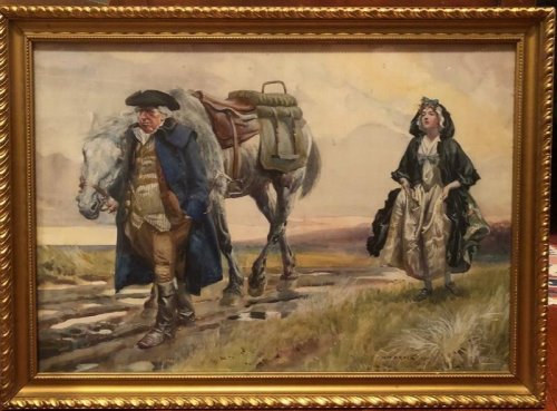 Original Watercolour Painting. Untitled. 1911.