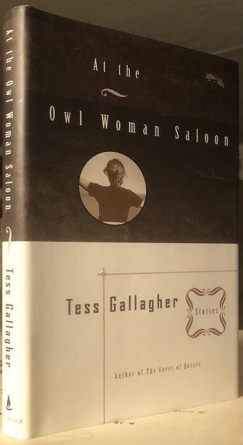 At the Owl Woman Saloon.