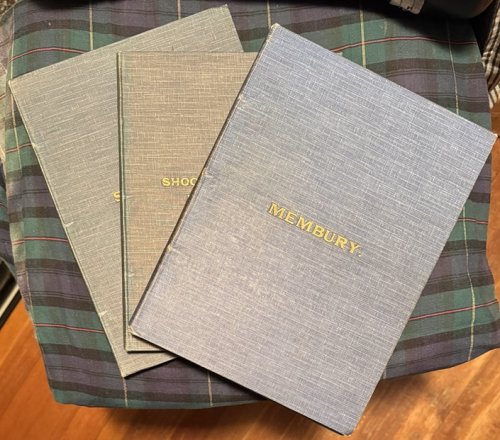 Membury / Shoolbred Historical and Genealogical Works in Manuscript.