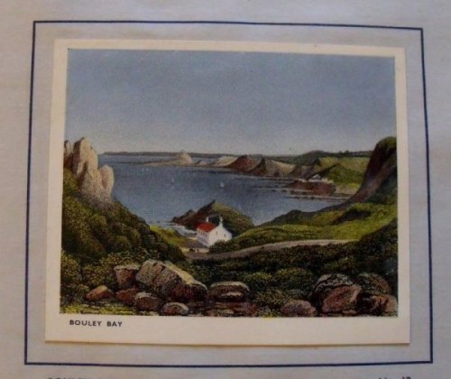 Jersey. Holiday Island. Past and Present. A Third Series of Coloured Views issued by The jersey Tobacco Comp. Ltd. Manufacturers of Ching & Co’s Famous Cigarettes.