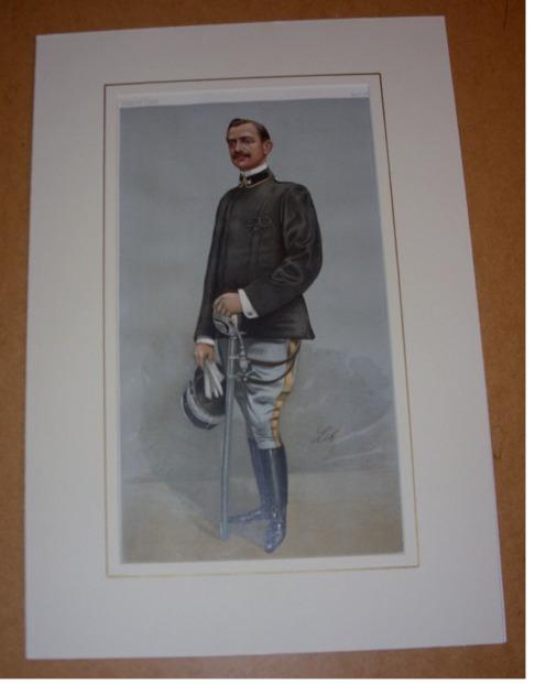 ORIGINAL LITHOGRAPH by LIB: PRINCE EMANUELE FILIBERTO OF SAVOY, 2ND DUKE OF AOSTA. 12/11/1902. (Royalty)