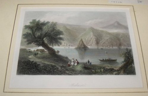 Attractive original steel engraving of Babacai. From “The Beauties of the Bosphorus”.