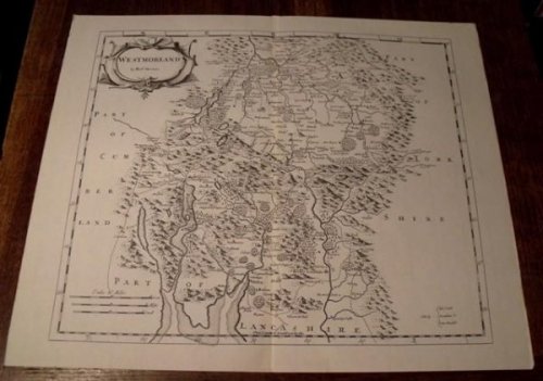 Map of Westmorland.