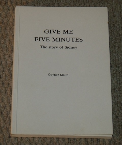 Give Me Five Minutes. The story of Sidney.