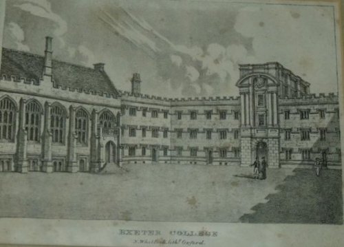 Exeter College. N.Whittock. Lithg. Oxford.