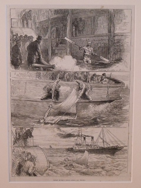Captain’s Boyton’s Voyage Across The Channel.